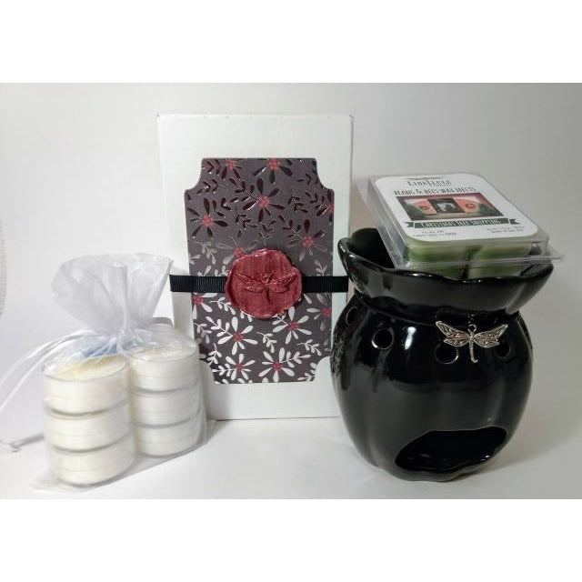 Ceramic Wax Melter Gift Set