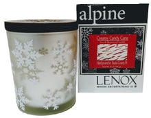 Libellule in Lenox - Creamy Candy Cane Scented - Wood Wick - Soy & Beeswax Candle